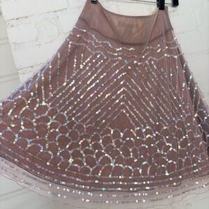 Arden Sequin Embellished Skirt